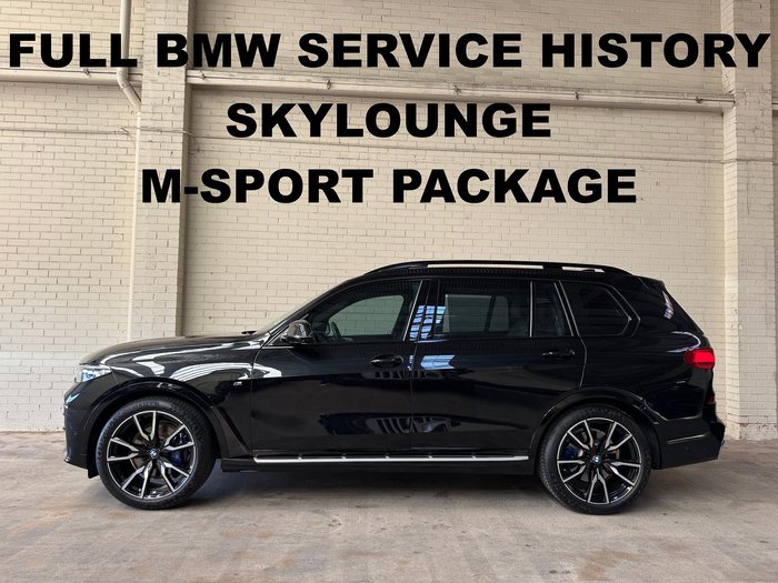 2019 BMW X7 xDrive30d G07 4X4 Constant Black