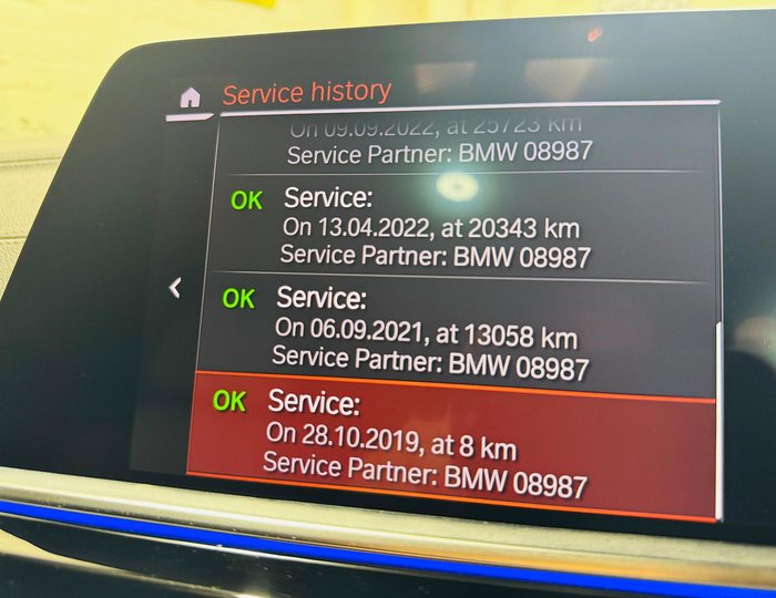 2019 BMW X7 xDrive30d G07 4X4 Constant Black