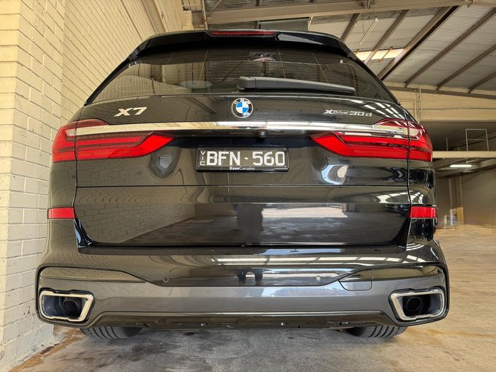 2019 BMW X7 xDrive30d G07 4X4 Constant Black