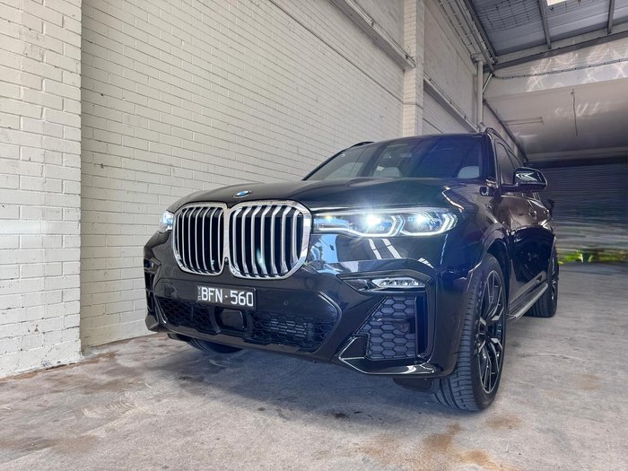 2019 BMW X7 xDrive30d G07 4X4 Constant Black