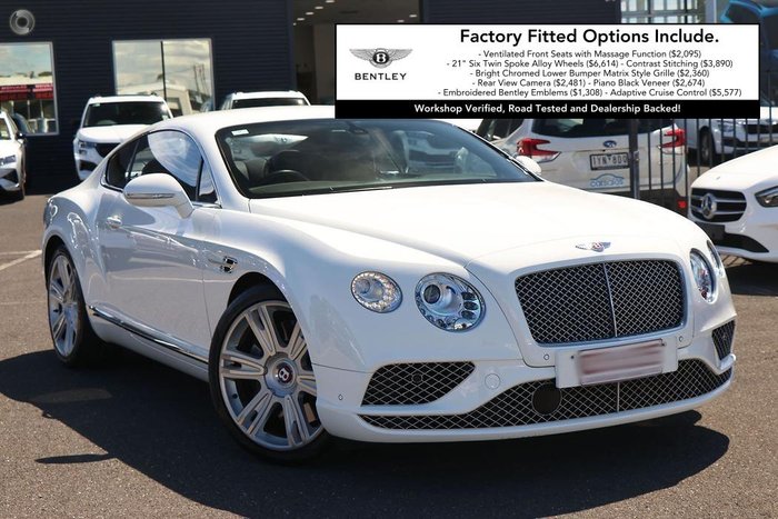 2016 Bentley Continental GT V8