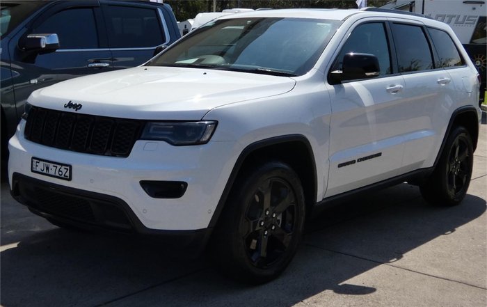 2019 Jeep Grand Cherokee Upland WK MY19 4X4 Dual Range Bright White