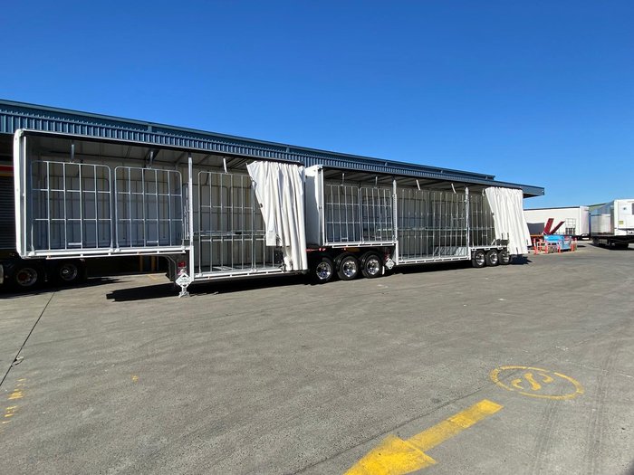 2025 Krueger 34P Double Drop Mezzanine Combination White