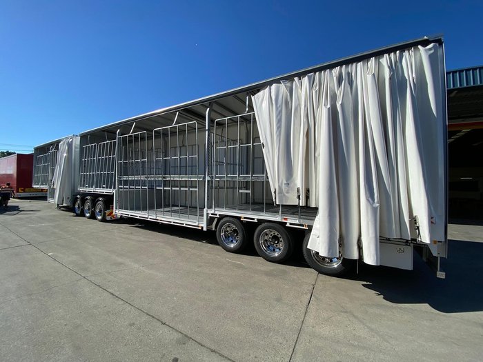 2025 Krueger 34P Double Drop Mezzanine Combination White