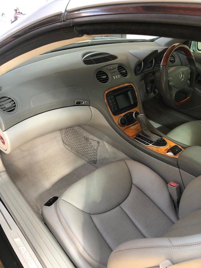 2003 Mercedes-Benz SL-Class SL500 R230 Tellurium Silver