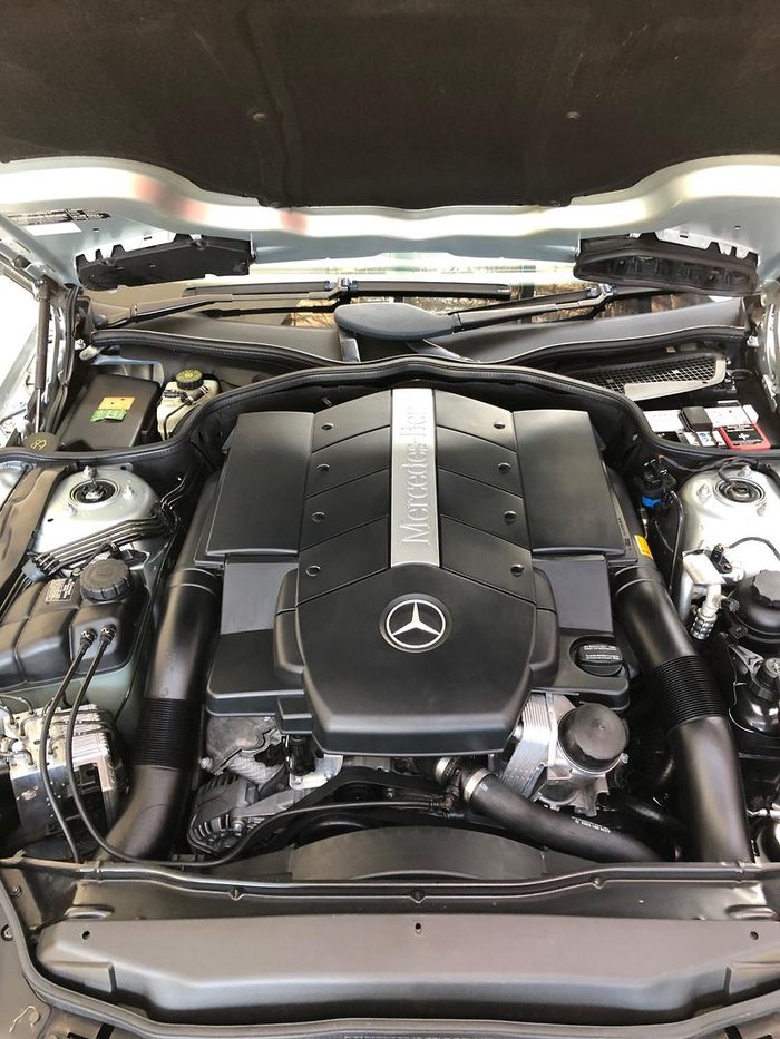 2003 Mercedes-Benz SL-Class SL500 R230 Tellurium Silver