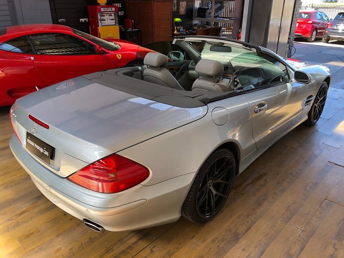 2003 Mercedes-Benz SL-Class SL500 R230 Tellurium Silver