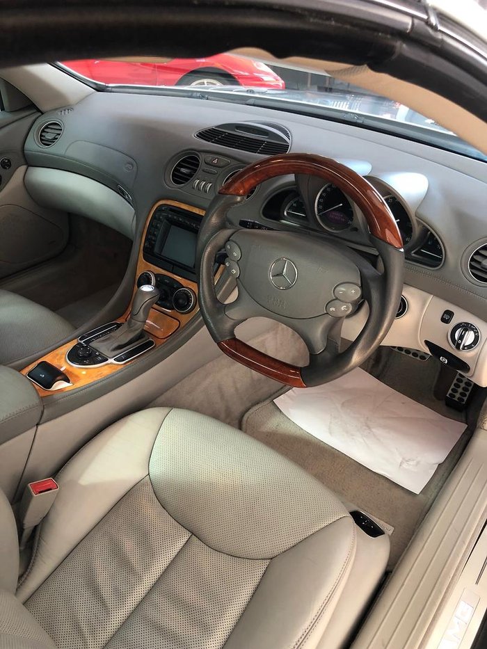 2003 Mercedes-Benz SL-Class SL500 R230 Tellurium Silver