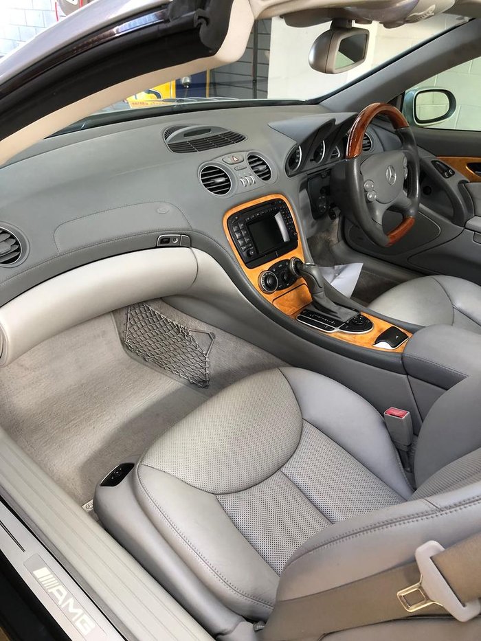 2003 Mercedes-Benz SL-Class SL500 R230 Tellurium Silver