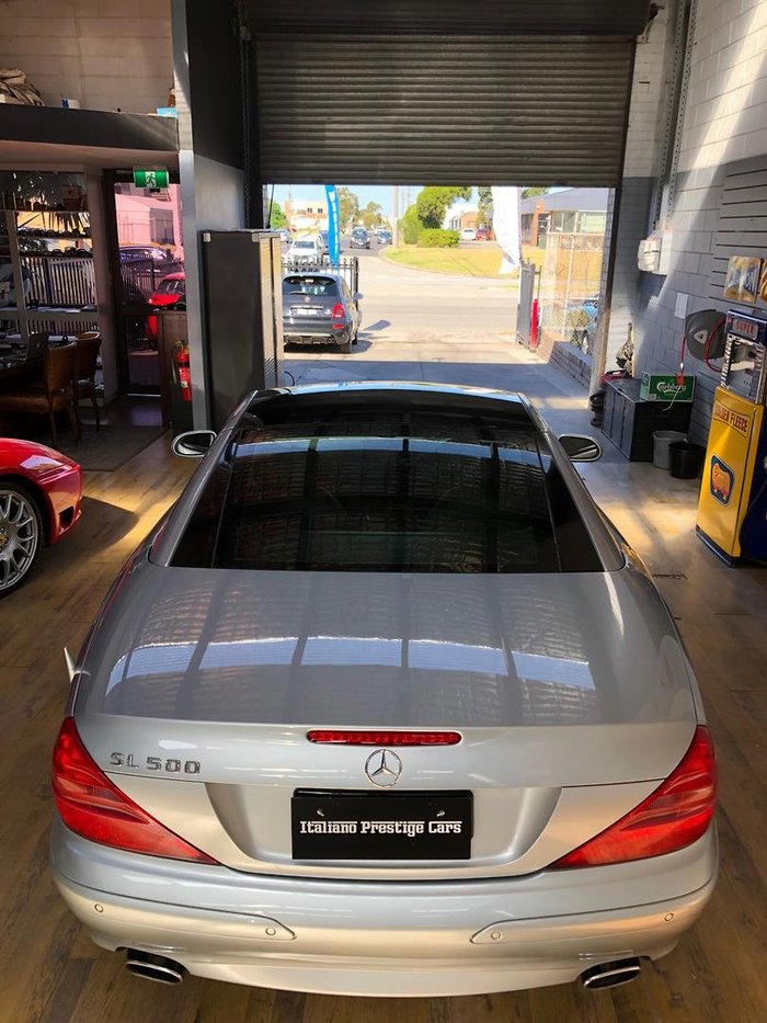 2003 Mercedes-Benz SL-Class SL500 R230 Tellurium Silver