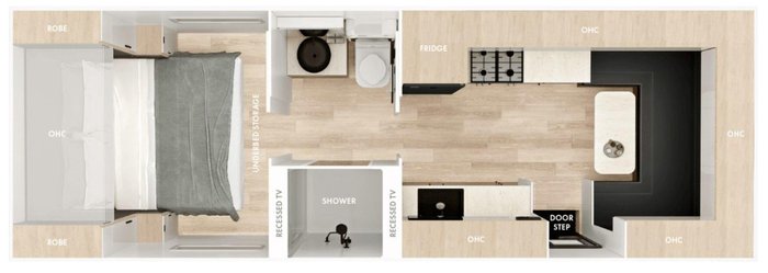 2025 Lotus Caravans Sprint Sp22cl 22'