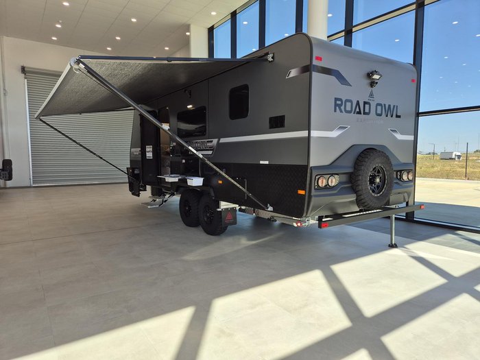 2025 New Age Caravans 21' Road Owl Expedition Family Bunk