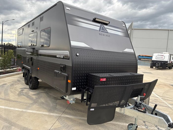 2025 New Age Caravans 21' Road Owl Expedition Family Bunk