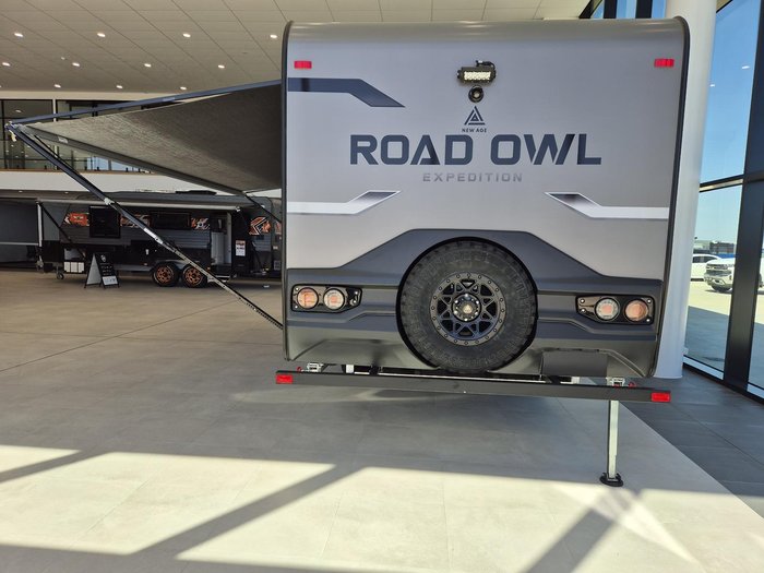 2025 New Age Caravans 21' Road Owl Expedition Family Bunk