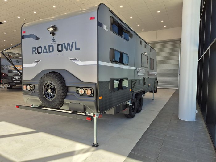 2025 New Age Caravans 21' Road Owl Expedition Family Bunk