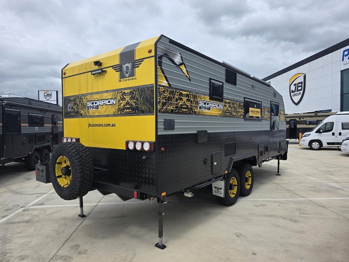 2024 JB Caravans Scorpion Sting 22'6 Fd Family