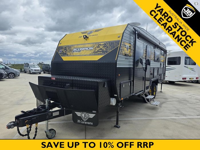 2024 JB Caravans Scorpion Sting 22'6 Fd Family