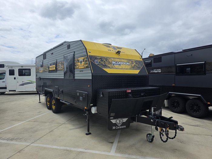 2024 JB Caravans Scorpion Sting 22'6 Fd Family