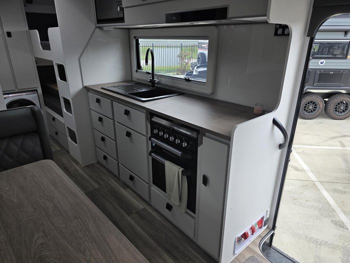 2024 JB Caravans Scorpion Sting 22'6 Fd Family