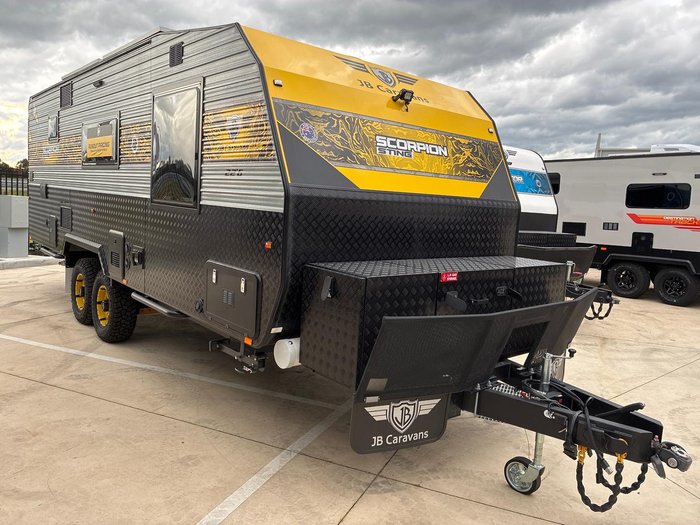 2024 JB Caravans Scorpion Sting 22'6 Front Dr Family Bunk