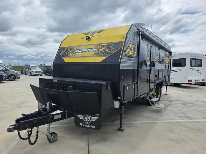 2024 JB Caravans Scorpion Sting 22'6 Fd Family