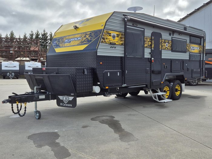 2024 JB Caravans Scorpion Sting 22'6 Front Dr Family Bunk
