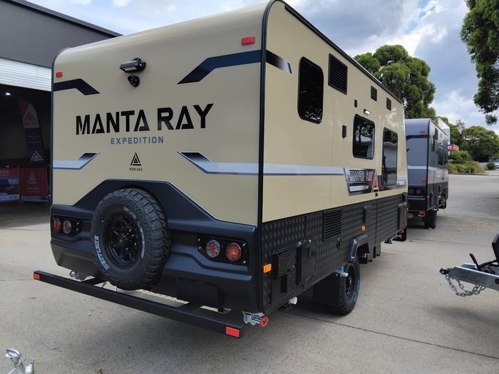 2025 New Age Caravans Manta Ray 16Ft Couples Expedition My25 Off Road Caravan