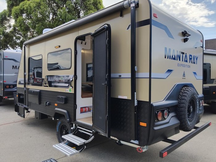 2025 New Age Caravans Manta Ray 16Ft Couples Expedition My25 Off Road Caravan