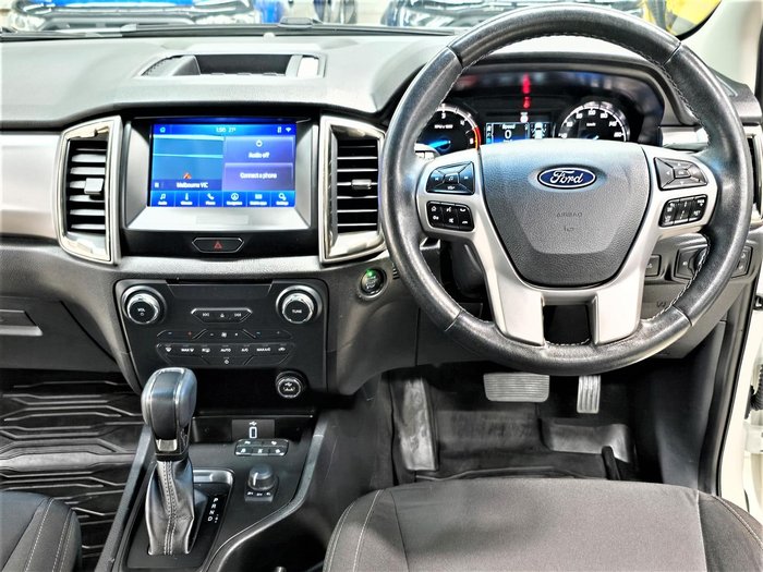 2020 Ford Ranger XLT PX MkIII MY21.25 4X4 Dual Range Arctic White