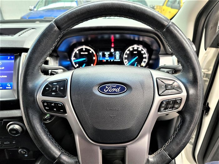 2020 Ford Ranger XLT PX MkIII MY21.25 4X4 Dual Range Arctic White