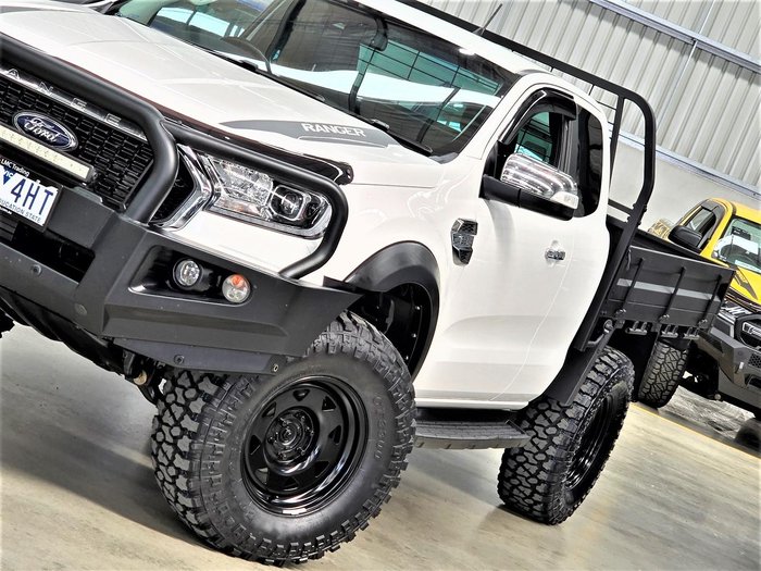 2020 Ford Ranger XLT PX MkIII MY21.25 4X4 Dual Range Arctic White