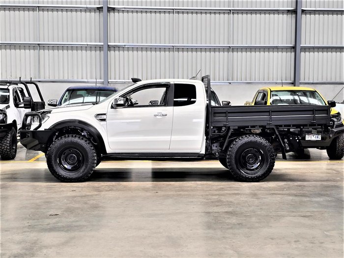2020 Ford Ranger XLT PX MkIII MY21.25 4X4 Dual Range Arctic White