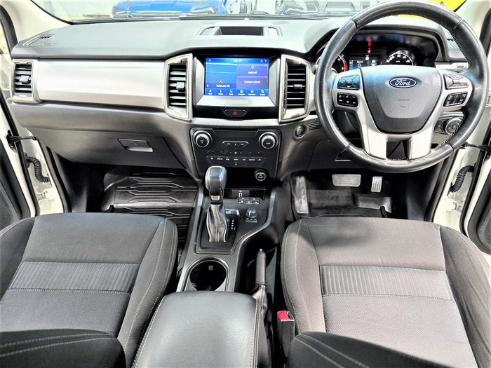 2020 Ford Ranger XLT PX MkIII MY21.25 4X4 Dual Range Arctic White