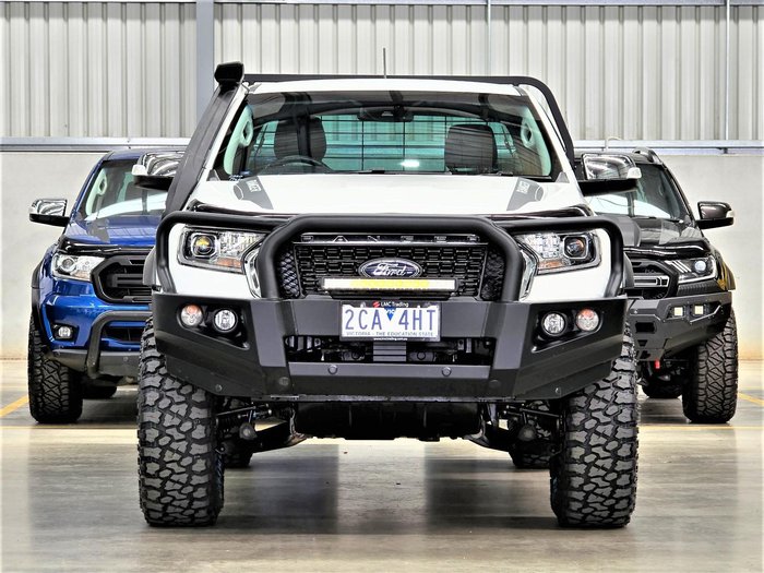 2020 Ford Ranger XLT PX MkIII MY21.25 4X4 Dual Range Arctic White