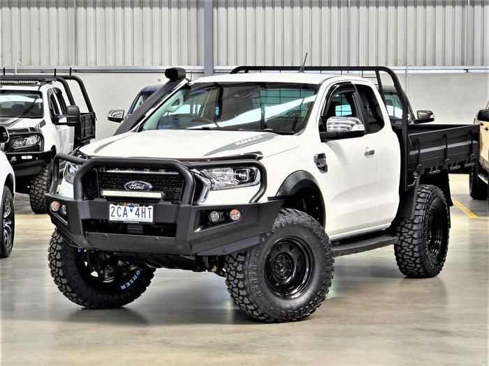 2020 Ford Ranger XLT PX MkIII MY21.25 4X4 Dual Range Arctic White
