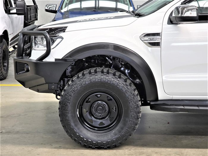 2020 Ford Ranger XLT PX MkIII MY21.25 4X4 Dual Range Arctic White