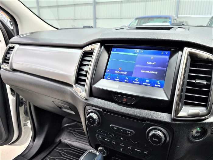 2020 Ford Ranger XLT PX MkIII MY21.25 4X4 Dual Range Arctic White