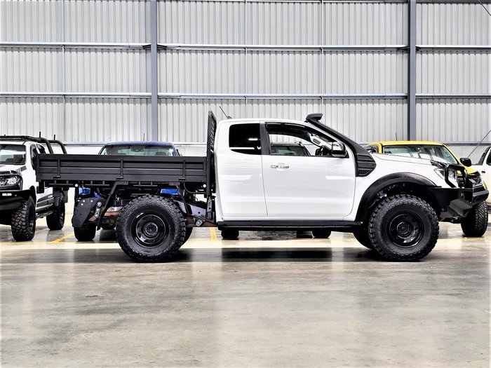 2020 Ford Ranger XLT PX MkIII MY21.25 4X4 Dual Range Arctic White