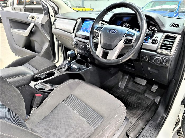 2020 Ford Ranger XLT PX MkIII MY21.25 4X4 Dual Range Arctic White