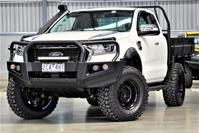2020 Ford Ranger XLT PX MkIII MY21.25 4X4 Dual Range Arctic White
