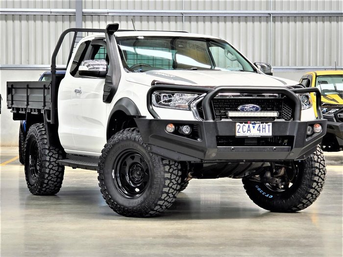 2020 Ford Ranger XLT PX MkIII MY21.25 4X4 Dual Range Arctic White