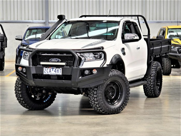 2020 Ford Ranger XLT PX MkIII MY21.25 4X4 Dual Range Arctic White
