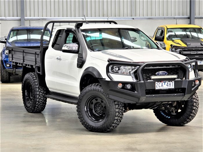 2020 Ford Ranger XLT PX MkIII MY21.25 4X4 Dual Range Arctic White