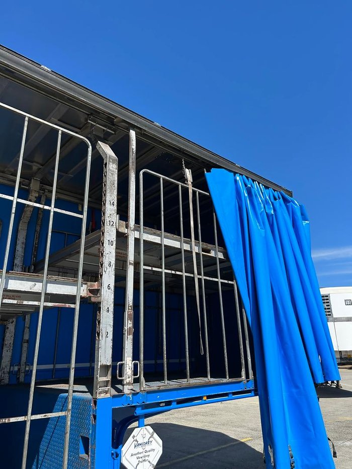 2018 Vawdrey St3 36 Pallet Double Drop Deck Full Mezz 4.3 Blue