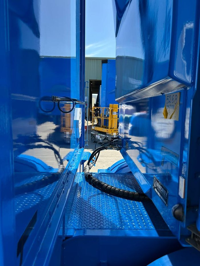 2018 Vawdrey St3 36 Pallet Double Drop Deck Full Mezz 4.3 Blue
