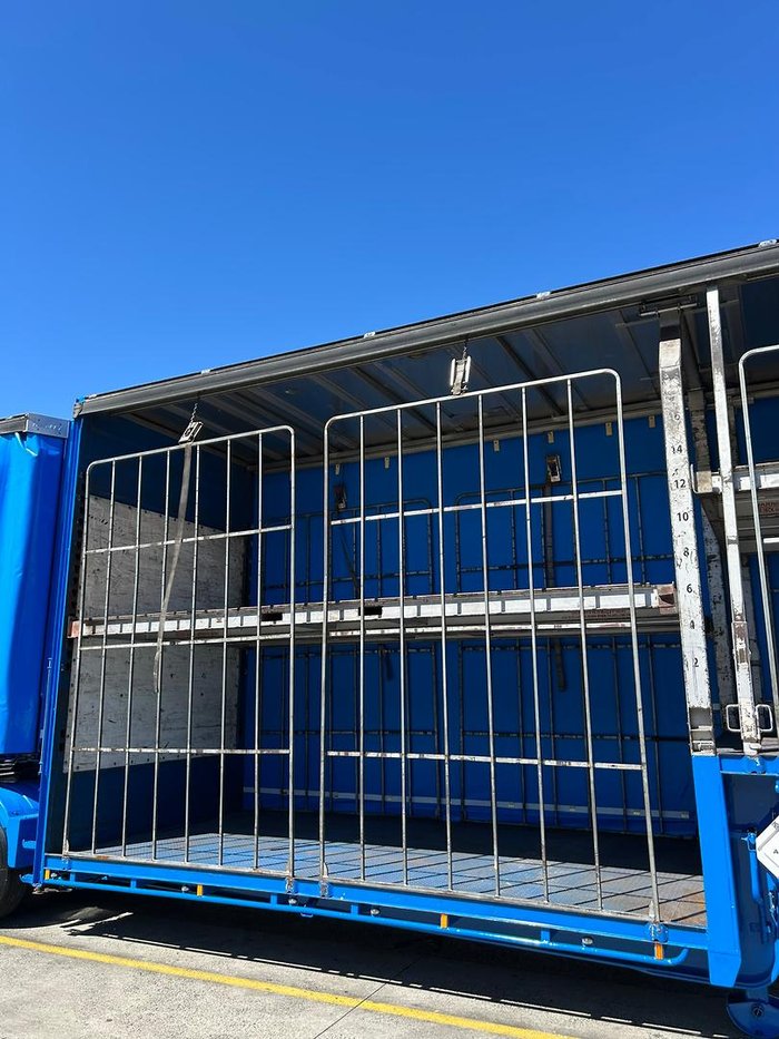 2018 Vawdrey St3 36 Pallet Double Drop Deck Full Mezz 4.3 Blue