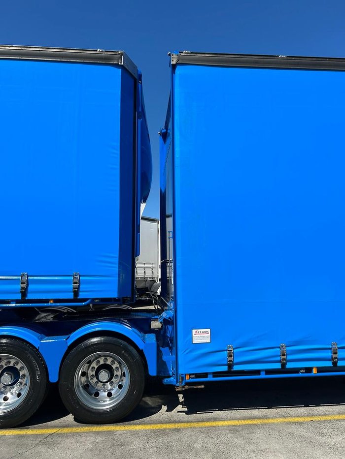 2018 Vawdrey St3 36 Pallet Double Drop Deck Full Mezz 4.3 Blue