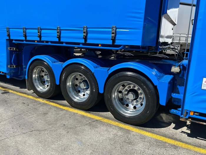 2018 Vawdrey St3 36 Pallet Double Drop Deck Full Mezz 4.3 Blue