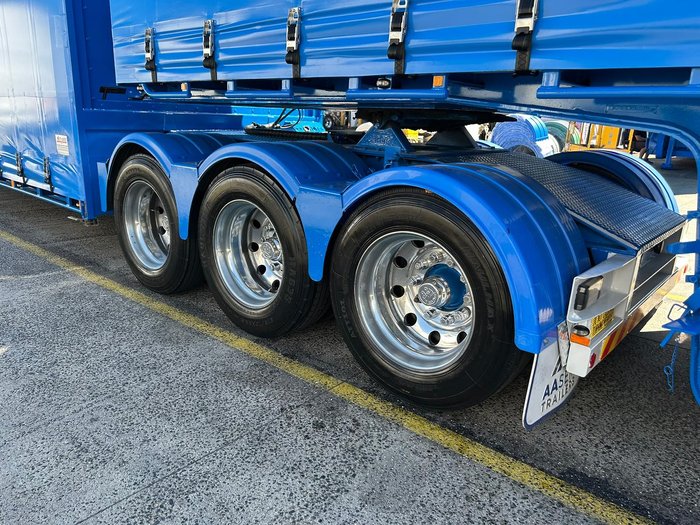 2018 Vawdrey St3 36 Pallet Double Drop Deck Full Mezz 4.3 Blue