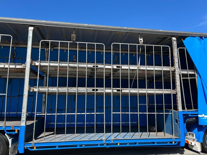 2018 Vawdrey St3 36 Pallet Double Drop Deck Full Mezz 4.3 Blue